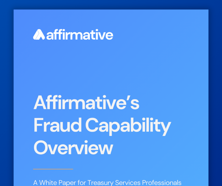 Affirmative's Fraud Capability Overview Whitepaper